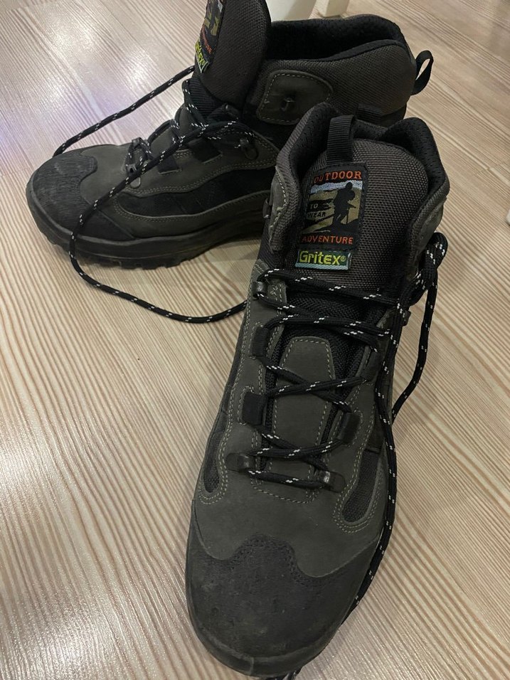 Siyah Bağcıklı Erkek Kauçuk Bot - Görsel 2