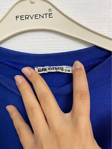 s Beden Mavi crop sweatshirt