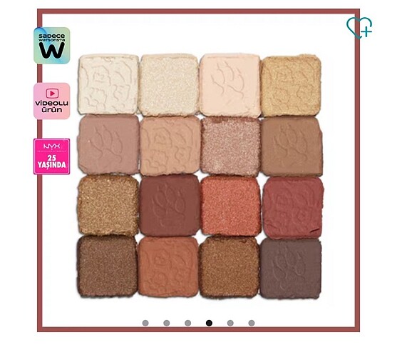 NYX Nyx Far Paleti