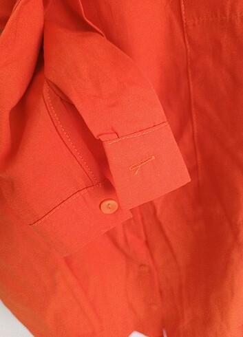 universal Beden turuncu Renk Gömlek