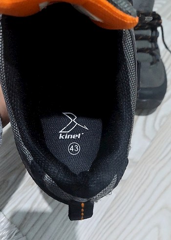 Gri Siyah Bağcıklı Erkek Outdoor Ayakkabı - Görsel 2