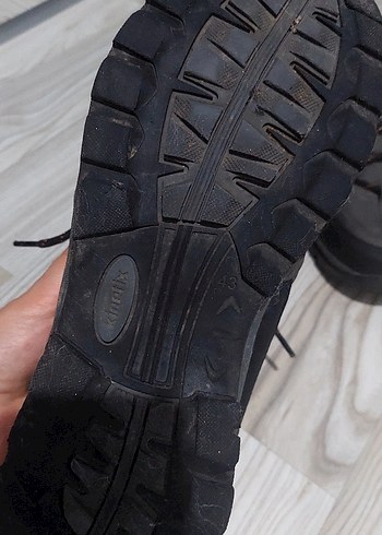 Gri Siyah Bağcıklı Erkek Outdoor Ayakkabı - Görsel 3