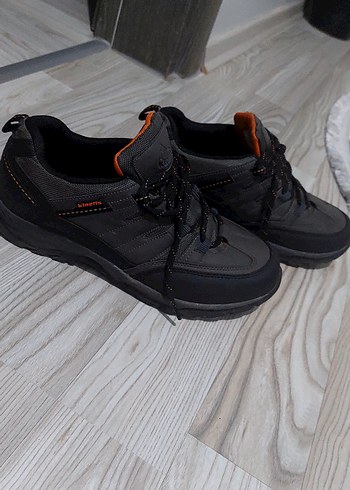 Gri Siyah Bağcıklı Erkek Outdoor Ayakkabı - Görsel 7