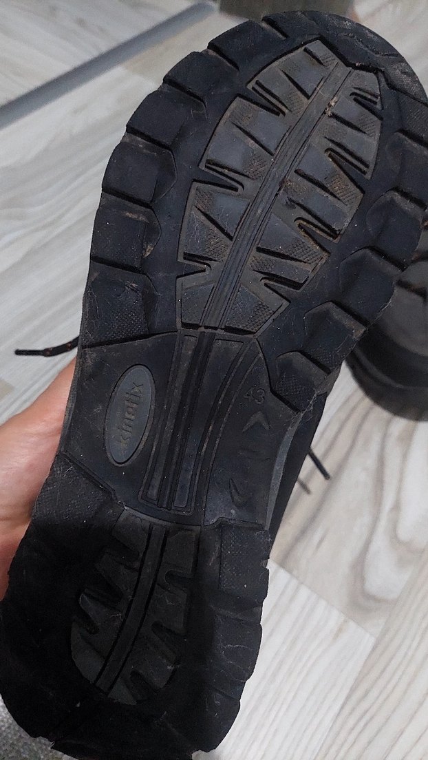 Gri Siyah Bağcıklı Erkek Outdoor Ayakkabı - Görsel 3