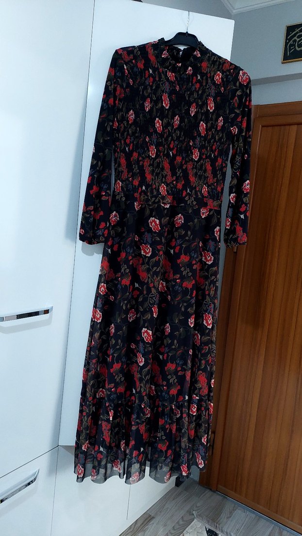 uzun elbise - Görsel 4