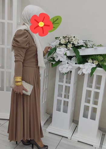 piliseli elbise - Görsel 2