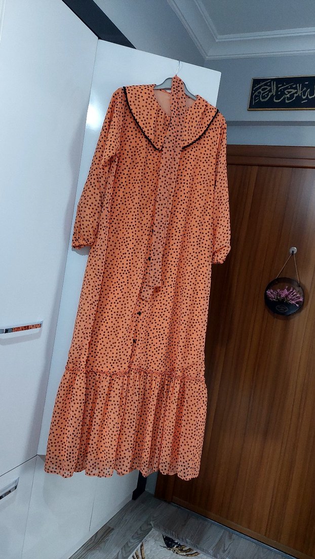 uzun elbise - Görsel 5