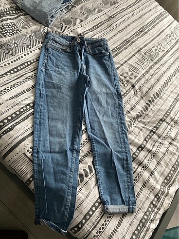 27 Beden Mavi jeans pantolon