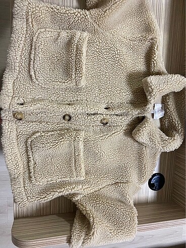 Pull&bear peluş ceket