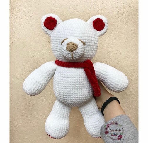 Amigurumi kadife ayı