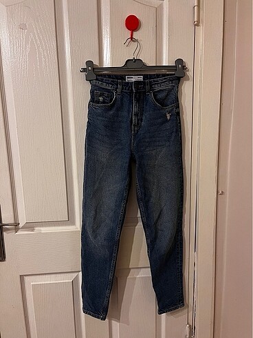 bershka mom slim pantolon