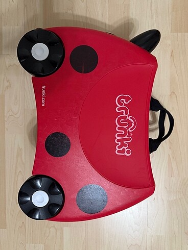Beden kırmızı Renk Trunki Uğurböceği Harley çocuk valizi
