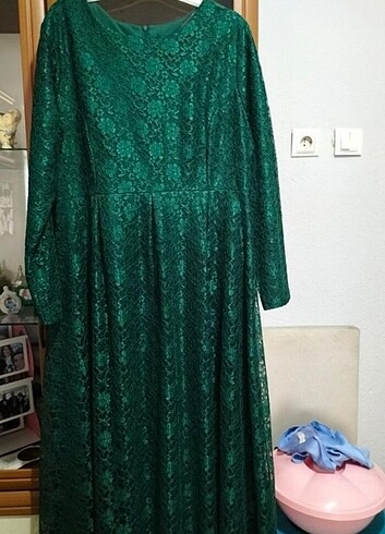 Elbise yeşil 