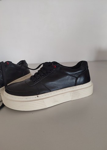38 Beden siyah Renk Siyah Kadın Platform Sneakers