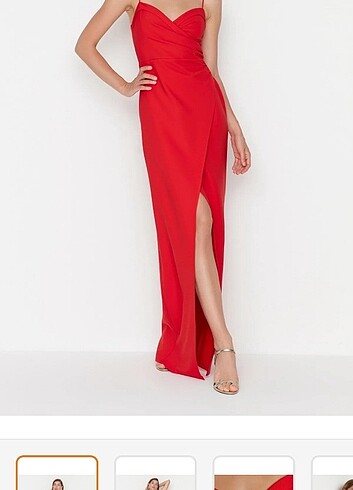 Trendyolmilla kırmızı elbise