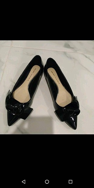 35 Beden Zara siyah babet