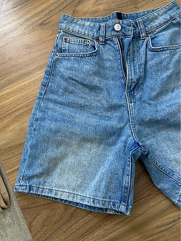 H&M HM kot şort XS