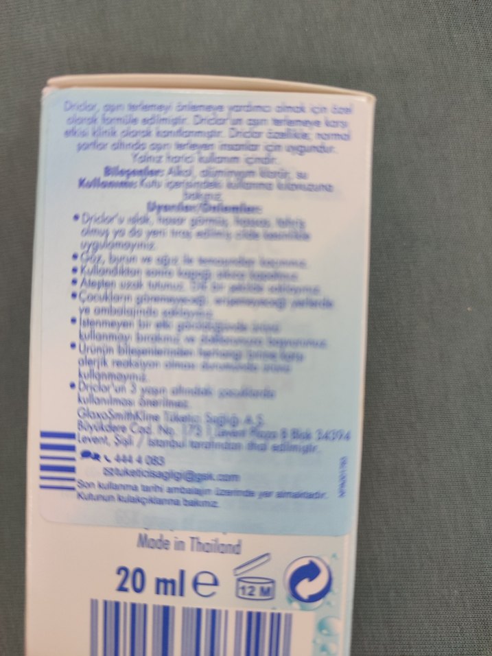 Driclor Antiperspirant Kadın Roll-On - Görsel 2