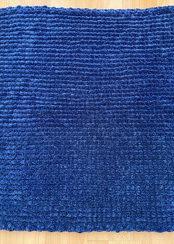 Parlak Mavi Düz bebek battaniyesi - Görsel 2