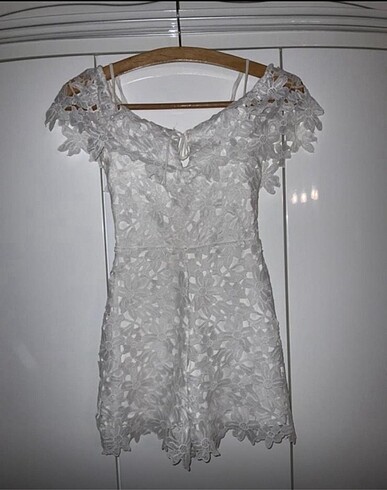 Bershka Dantelli Elbise