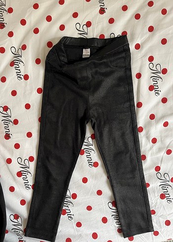 Çocuk siyah tayt - Görsel 4