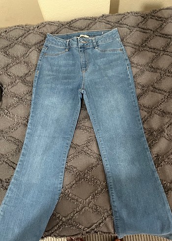 LC Waikiki Mavi Normal Boy kız çocuk Denim Pantolon - Görsel 2