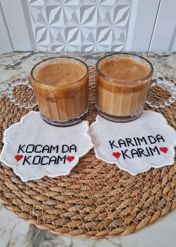 El İşi İşlemeli sunum peçetesi