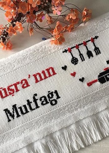 Nakışlı  Mutfak Havlusu - Görsel 5