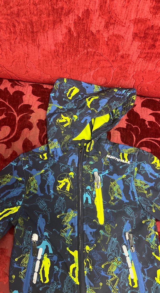 Kapüşonlu Fermuarlı Erkek Çocuk Ceket - Görsel 2