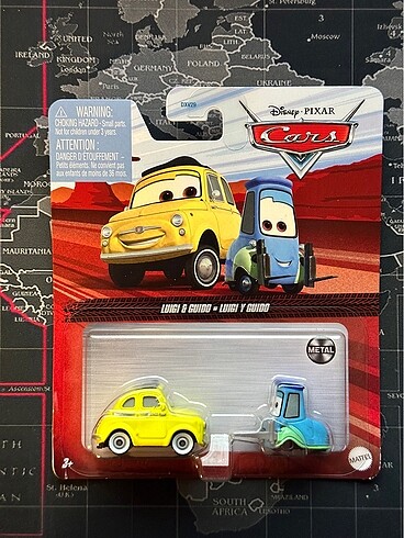 Disney Pixar Cars Luigi ve Guido