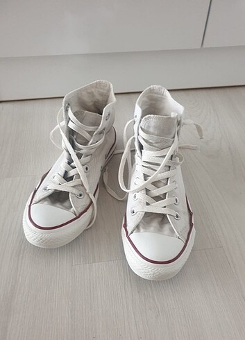 Orjinal Beyaz Boğazlı Converse
