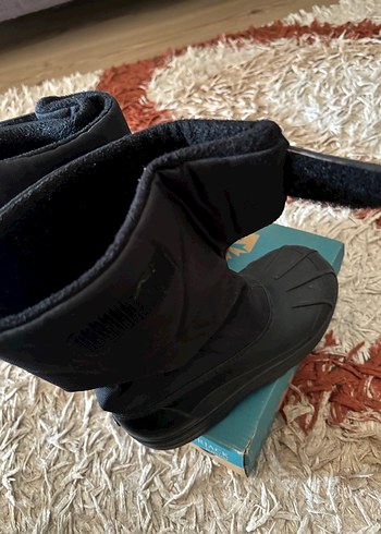 Kemer Detaylı Siyah Erkek Çizme - Görsel 3