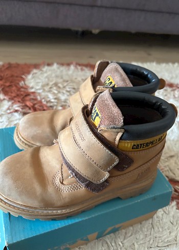 Erkek Çocuk Kahverengi Deri Bot - Görsel 2