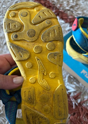 Mavi Yılan Desenli Erkek Çocuk Sandalet - Görsel 3