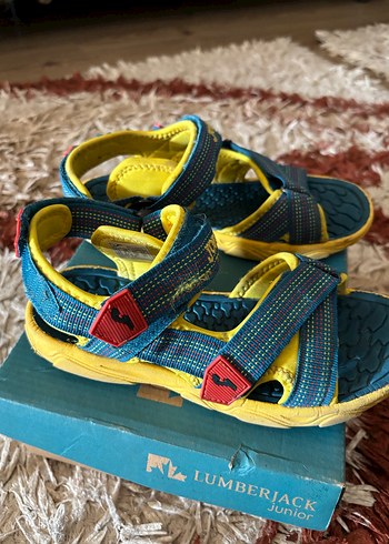 Mavi Yılan Desenli Erkek Çocuk Sandalet - Görsel 2