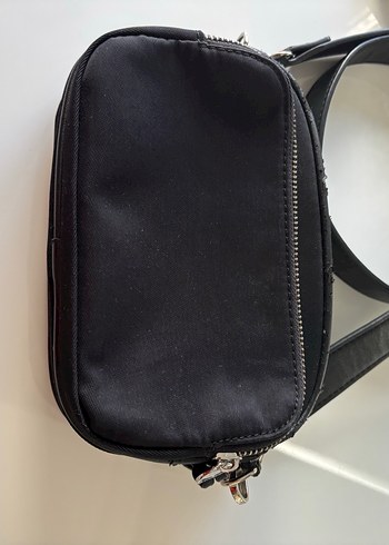 Fermuarlı Siyah Deri Kadın Cüzdanı ve çantası - Görsel 7