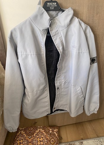 Gri Düğmeli Erkek Midi Ceket - Görsel 3