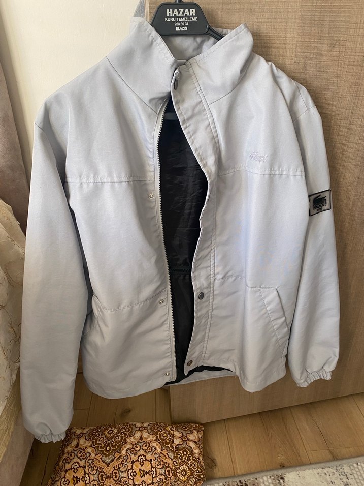 Gri Düğmeli Erkek Midi Ceket - Görsel 3