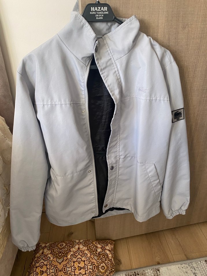 Gri Düğmeli Erkek Midi Ceket - Görsel 2