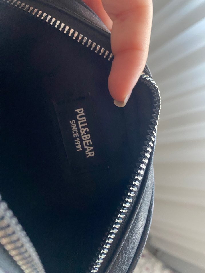 Siyah Deri Minimalist Kadın Çanta - Görsel 2