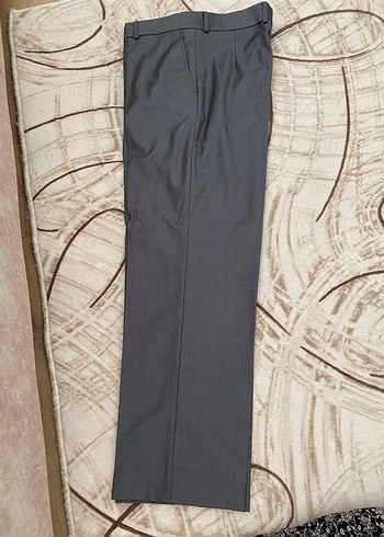 Gri Erkek Düz Kesim takım - Görsel 2