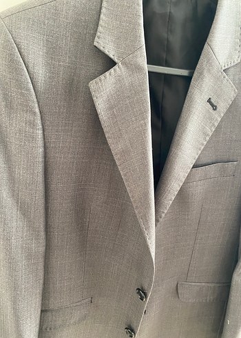 Gri Erkek Ofis Takım Elbise Ceketi - Görsel 3