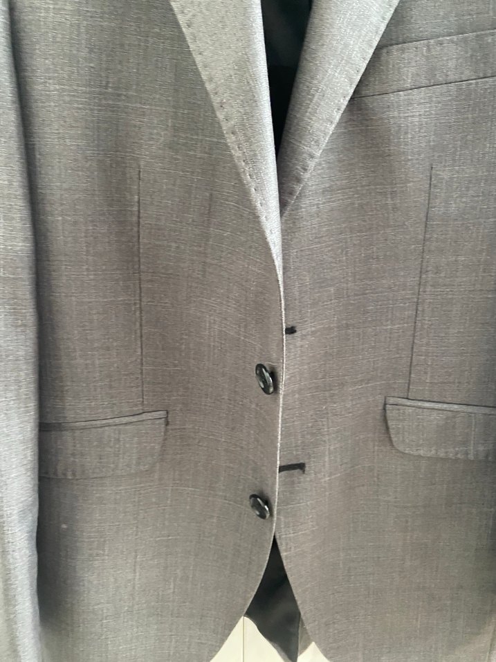 Gri Erkek Ofis Takım Elbise Ceketi - Görsel 2