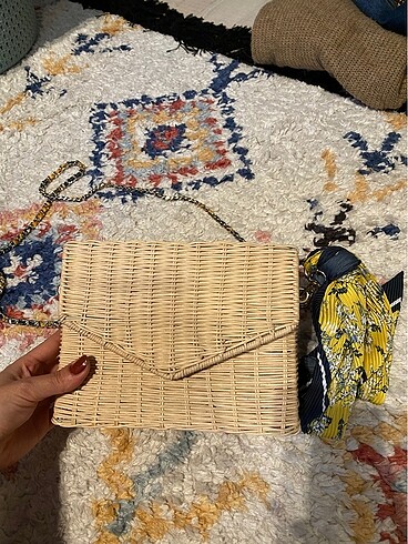 Zara Hasır Çanta