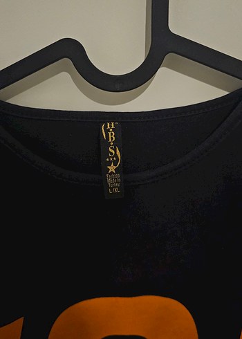 Turuncu Baskılı Oversize Sweatshirt (L/XL) - Görsel 8