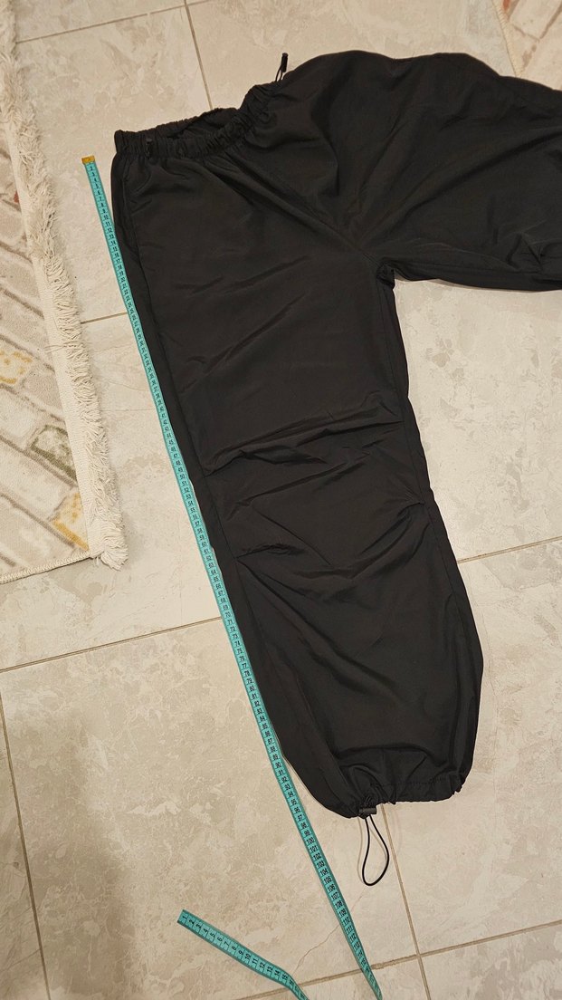 Paraşüt Kumaş Standart Beden Pantolon - Görsel 4