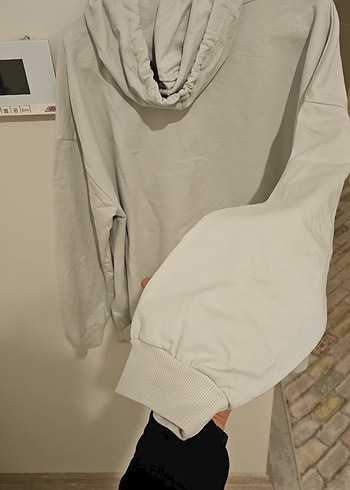 LC Waikiki Casual Kapüşonlu Sweatshirt  Bebe Mavis - Görsel 5