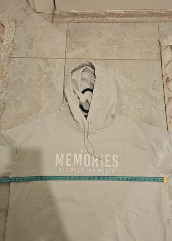 LC Waikiki Casual Kapüşonlu Sweatshirt  Bebe Mavis - Görsel 10