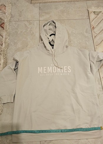 LC Waikiki Casual Kapüşonlu Sweatshirt  Bebe Mavis - Görsel 8