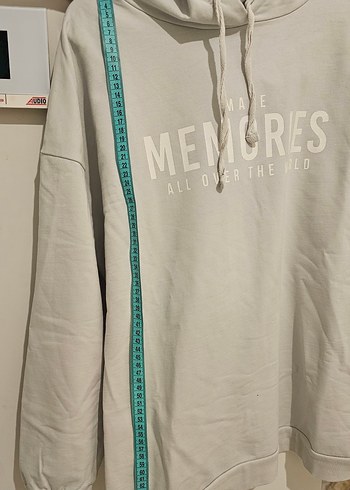 LC Waikiki Casual Kapüşonlu Sweatshirt  Bebe Mavis - Görsel 6